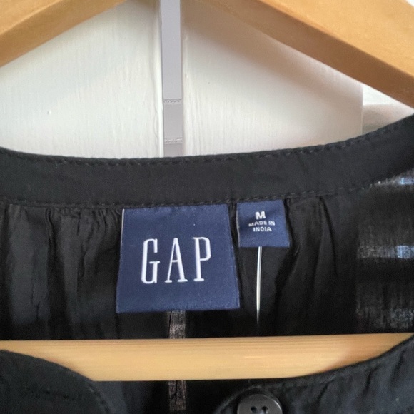 Gap Lace Button-Front Midi Dress in Black, Women’s Sizes M and L - Picture 5 of 9